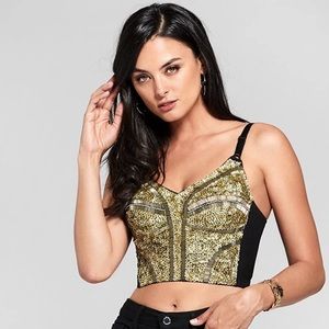 GUESS by Marciano Elizabeth Embellished Top